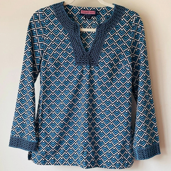 Vineyard Vines Island Block Tunic - Size XS - Picture 2 of 11